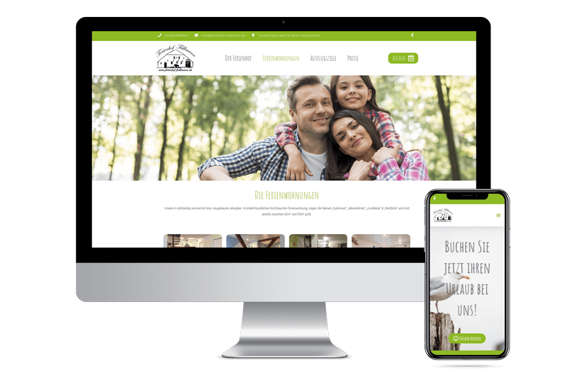 Website Ferienhof