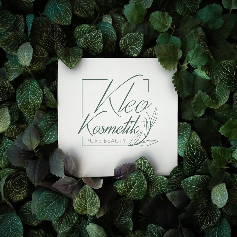 Kleo Logo auf Papier