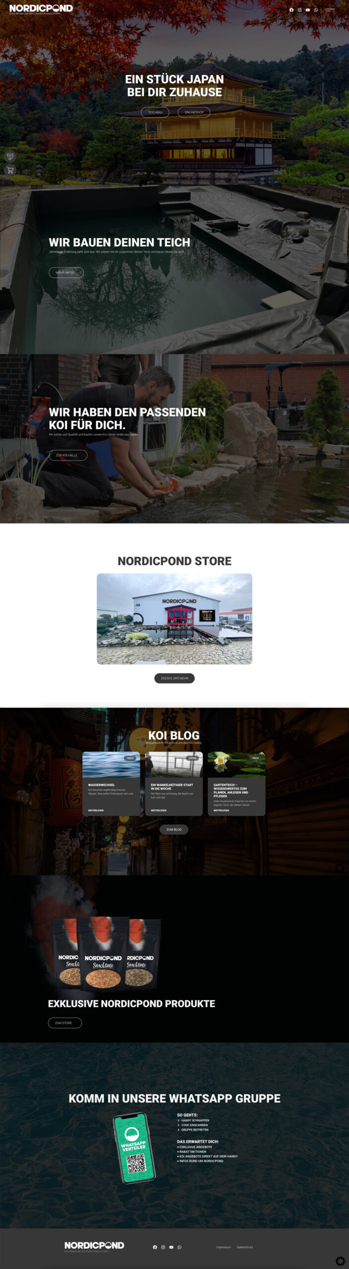 Website Nordicpond